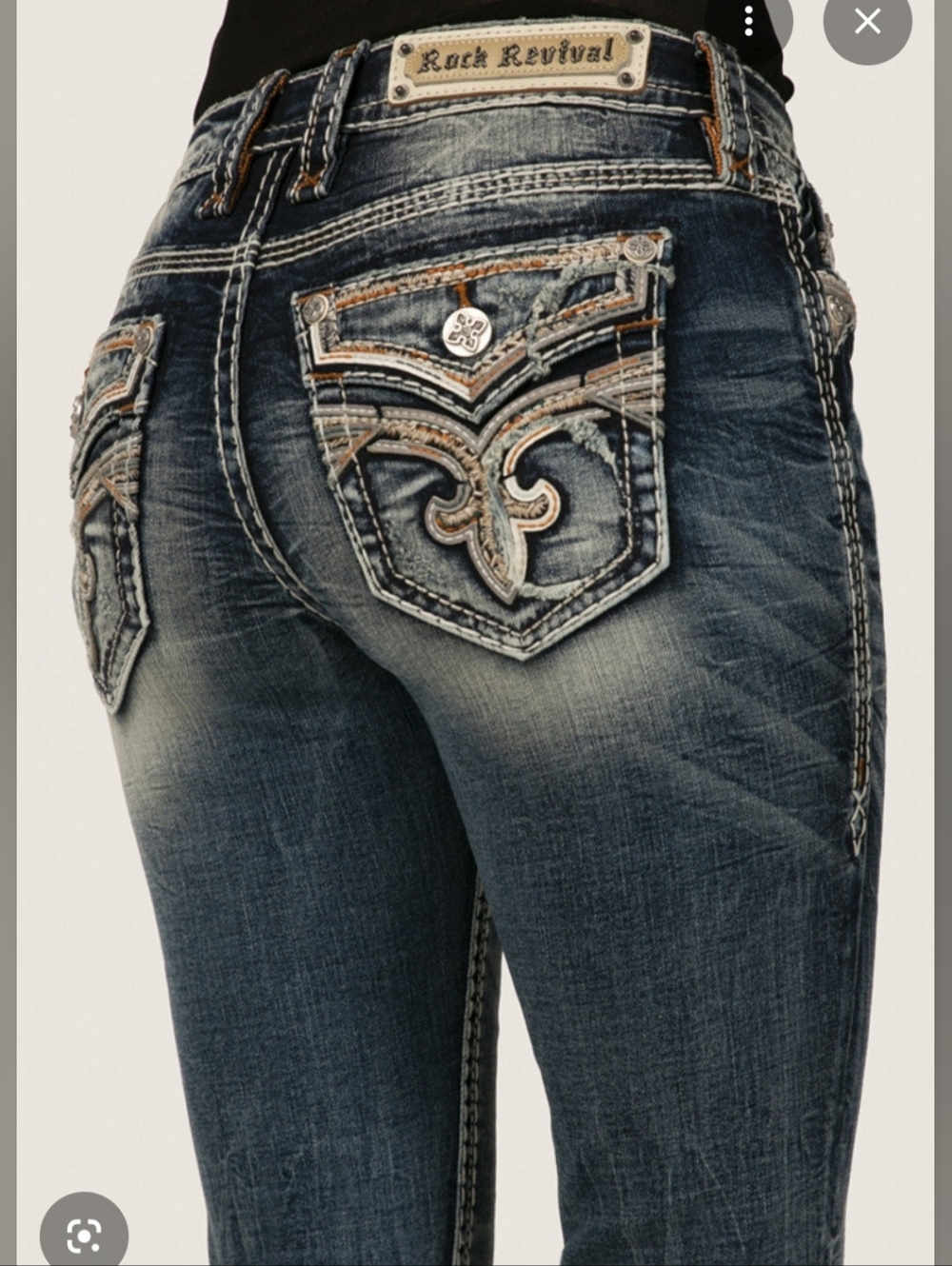 NWOT ROCK REVIVAL LOOK AT ME WOMENS JEANS